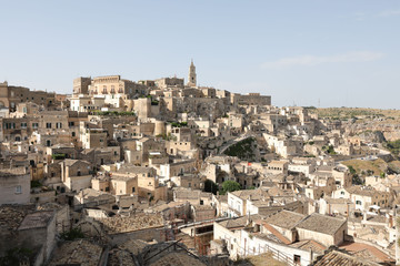 Wall Mural - CItyscape of Matera Italy, World Heritage