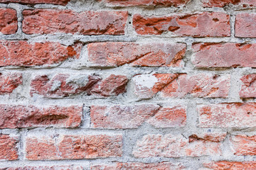 red brick wall texture grunge background