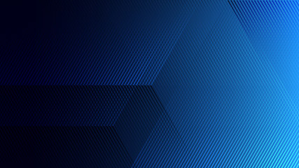 Abstract blue light and shade creative background. Vector illustration.