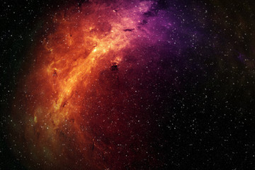 Wall Mural - Colorful galaxy outer space background Elements of this image furnished by NASA .