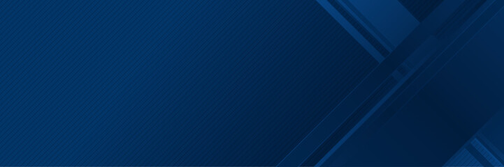 blue wide banner - navy dark blue background. web banner.