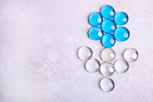 Glass Decorative Round Pebbles