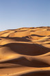 Sanddünen  in der Wüste in den Vereinten arabischen Emirate.