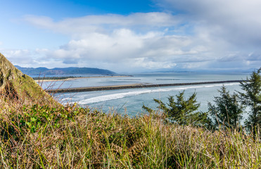 Jetty At Cape Disappointment 2