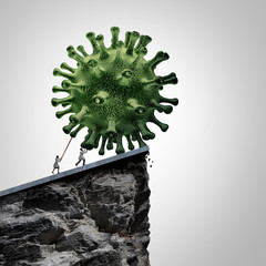 Wall Mural - Virus Research And Pathology