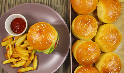 Burger buns