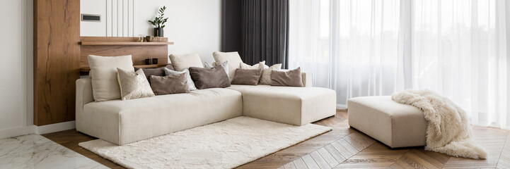 Wall Mural - elegant and comfortable living room