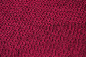 Sticker - Burgundy colour fabric texture, empty vivid dark red or purple color background. Blank cotton cloth texture, burgundy shade of purple color wallpaper with copy space for graphic design and advertising