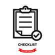 © pambudi - checklist vector icon, check mark icon, flat design best vector checklist illustration