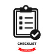 © pambudi - checklist vector icon, check mark icon, flat design best vector checklist illustration