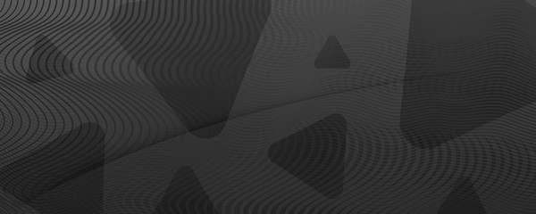 Gray Digital Background. Flow 3d Motion. Vector 