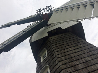 Windmill blades in Steinbach