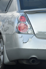 Wall Mural - Car with Peeling Paint