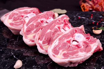 Fresh raw lamb meat, 