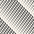 Vector geometric halftone seamless pattern with vertical dash lines, fading stripes. Diagonal gradient transition effect. Extreme sport style background. Abstract black and white repeatable texture