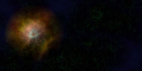 Wall Mural - nebula in space