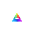 © yuni - triangle color star logo design vector abstract