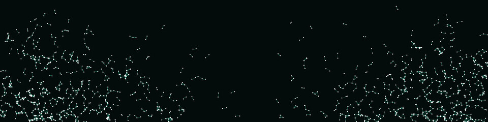 Procedural Art Network Mesh background illustration