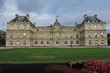 Palais du Sénat. Jardins du Luxembourg. Paris. France.