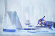 © peshkova - Multi exposure of forex chart with man working on computer on background. Concept of market analysis.