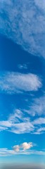 Wall Mural - fantastic clouds against blue sky, panorama
