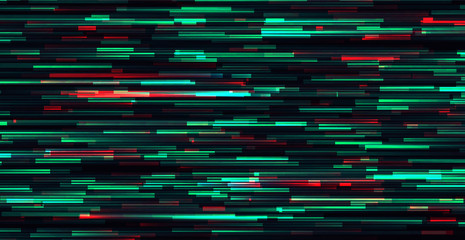 Wall Mural - glitch vector frame. symbol of cyberpunk, hacker attack. modern design, technological error. texture