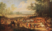 Departure Of Louis XIV King Of France To The Vincennes Castle, Residence Of French Kings Before Versailles.
