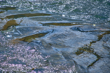 river water flow background image