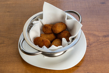 Wall Mural - potato croquettes