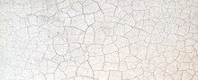 White Crack Grungy Frame Textures Background