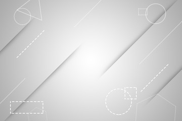 Wall Mural - the white abstract background, the gray color abstract pattern