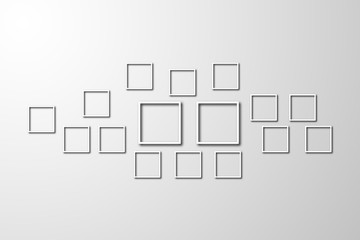 Wall Mural - the white abstract background, the gray color abstract pattern