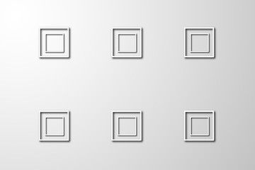 Wall Mural - the white abstract background, the gray color abstract pattern