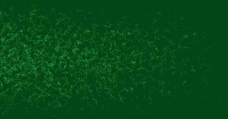 Network Mesh Procedural Art background illustration