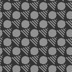 Wall Mural - Modern Wallpaper pattern seamless background texture geometric abstraction