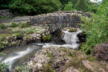 View Of Ashness Bridge In The Lake District