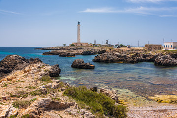 Wall Mural - Lighthouse in Favignana, Sicily