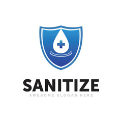 Sanitizer Logo, Sanitizer Logo Vector