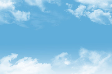 Wall Mural - 空　背景