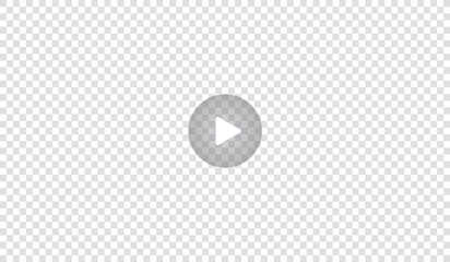 play video sign or button vector. transparent play button isolated on transparent background. vector