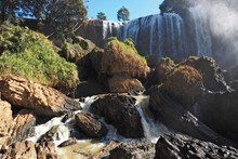 Elephant Waterfalls (That Voi) Near Da Lat In The Central Highlands Of Southern Vietnam