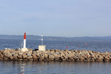 Poster - sémaphore sur le quai