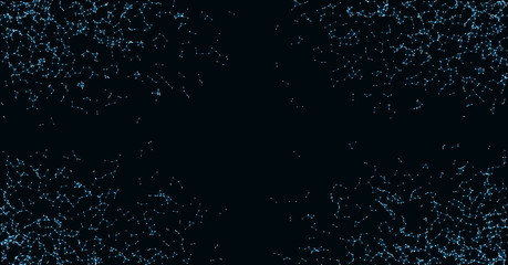 Network Mesh Procedural Art background illustration