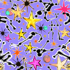 sky, space, background, night, zodiac, constellation, sign, pattern, galaxy, astronomy, seamless, design, star, wallpaper, universe, abstract, illustration, blue, astrology, planet, symbol, texture.