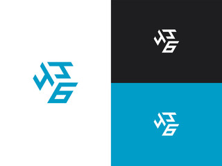 Wall Mural - Combination number, stylish vector emblem for design