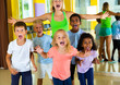 © JackF - Positive children in dance studio smiling and having fun
