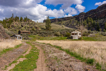 Wall Mural - northrup canyon trail, eastern washington