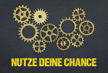 Sticker - Nutze deine Chance