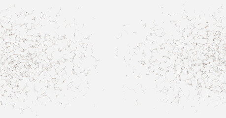 Network Mesh Random Procedural Art background illustration