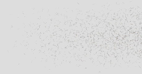 Network Mesh Random Procedural Art background illustration